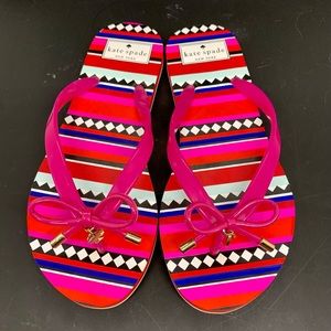 Kate Spade flip flops new never worn